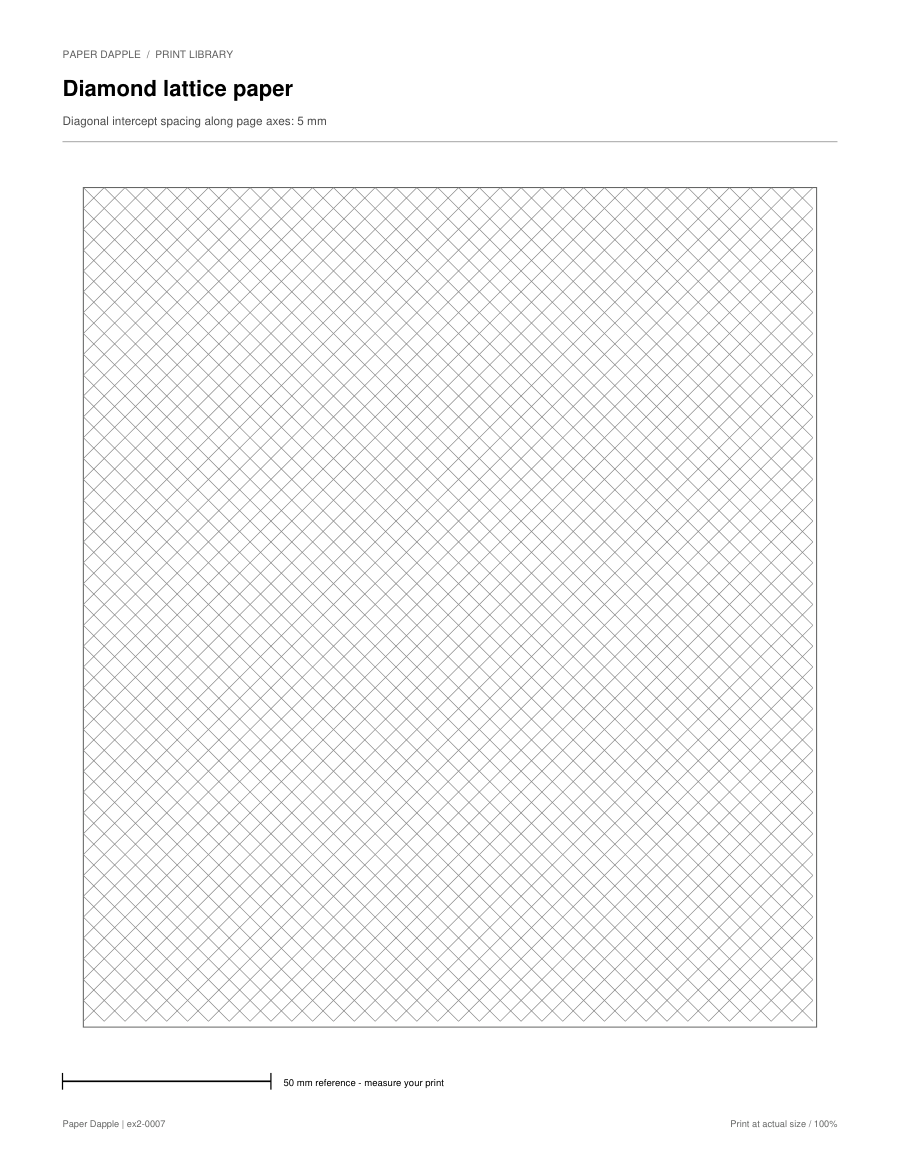 Preview of Diamond lattice paper