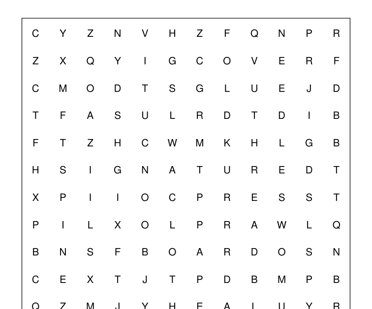 Preview of Bookbinding desk word-search packet