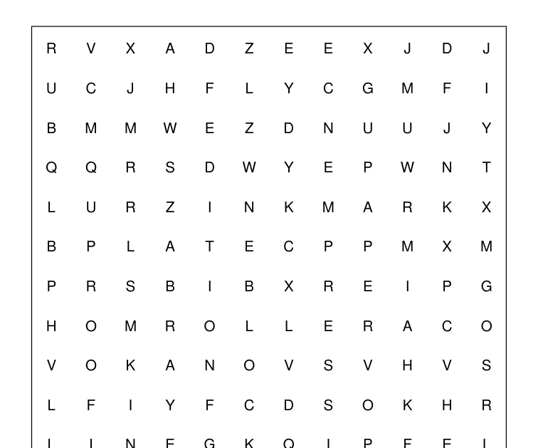 Preview of Printmaking desk word-search packet