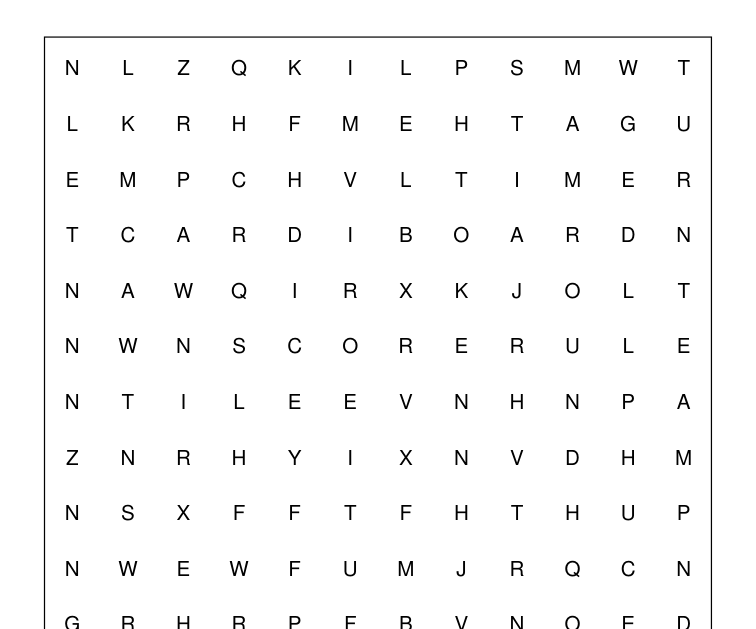 Preview of Family game night word-search packet