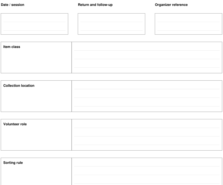 Preview of Community swap day - return and follow-up