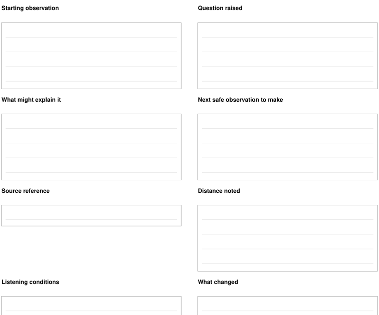 Preview of Sound comparison - question and follow-up