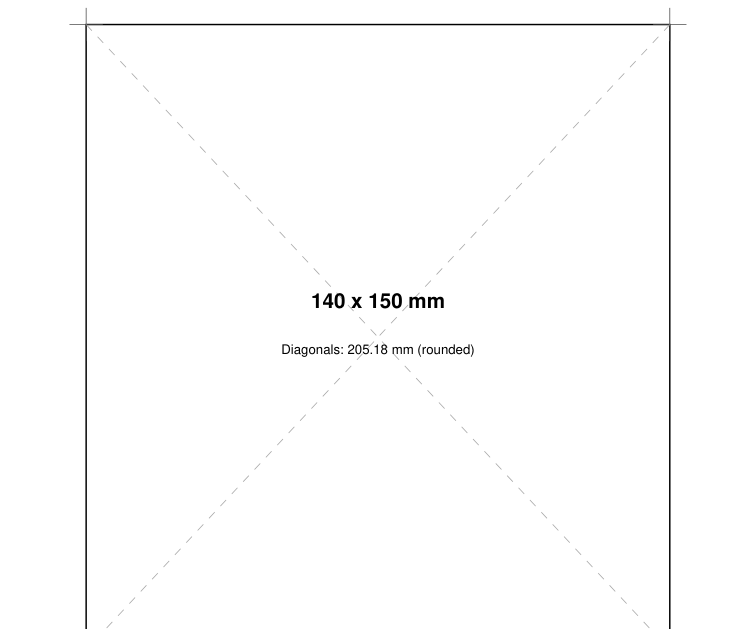 Preview of Trim and corner-squareness test