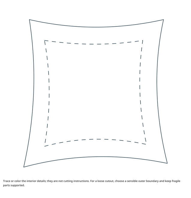 Preview of Cushion craft drawing