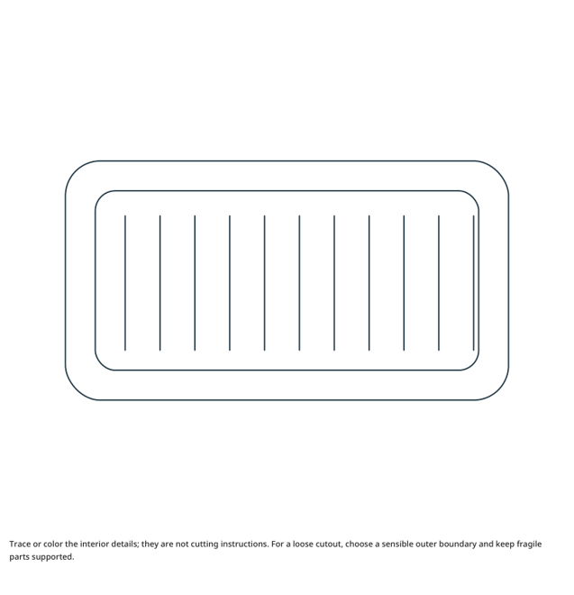 Preview of Door Mat craft drawing