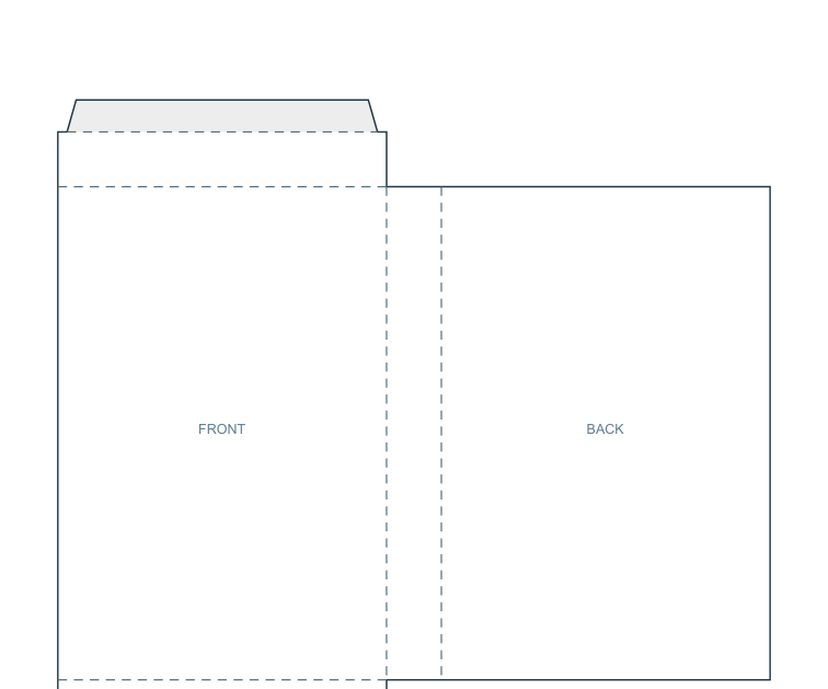 Preview of Open-edge presentation sleeve patterns