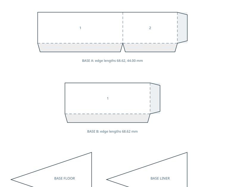 Preview of Cake-slice presentation box
