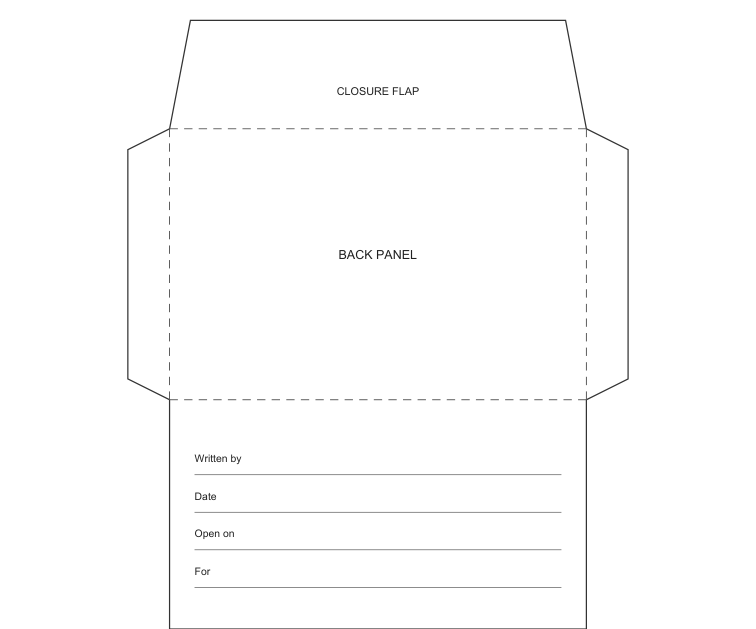 Preview of Time-capsule message envelope