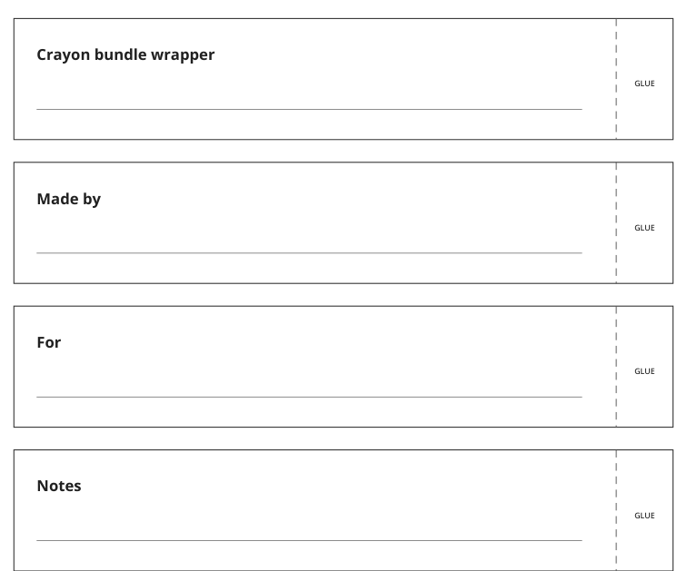 Preview of Crayon bundle wrapper