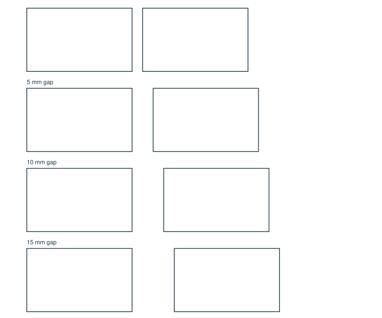 Preview of Gift-box insert spacing guide