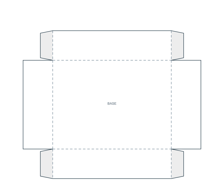 Preview of Fold-flat gift divider grid