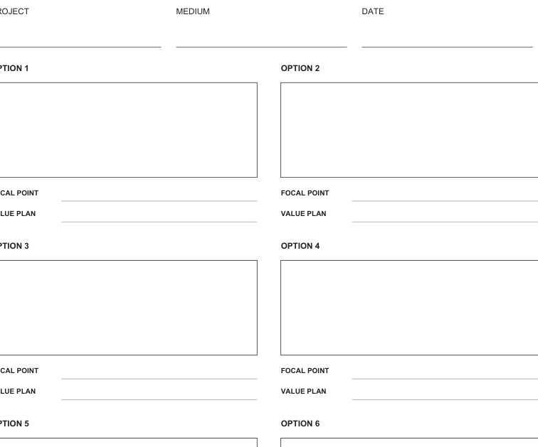 Preview of Composition thumbnail worksheet