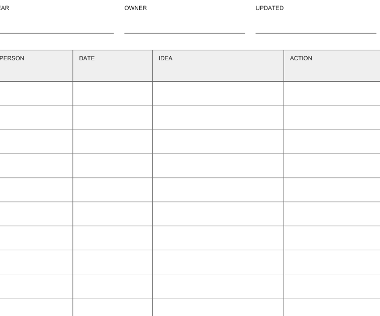 Preview of Birthday reminder organizer
