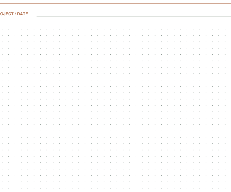 Preview of Dotted project notes