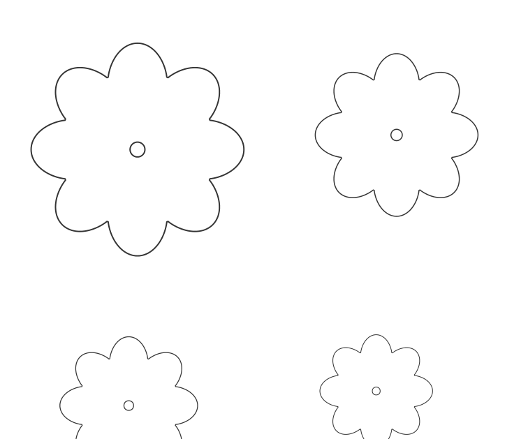 Preview of Layered daisy pattern