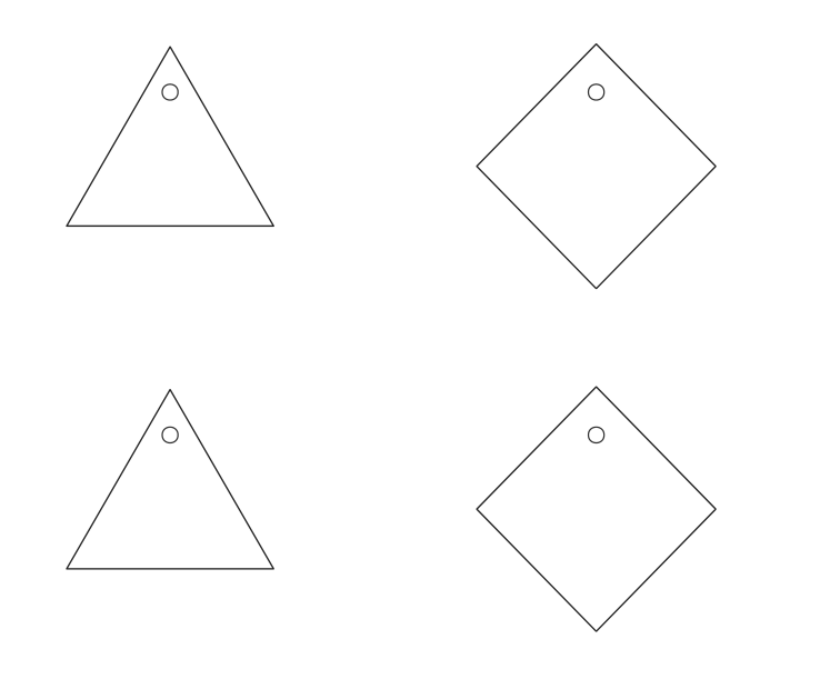 Preview of Geometric triangle mobile