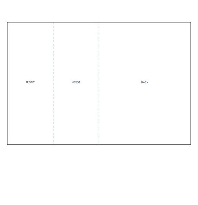 Preview of Z-fold greeting card base
