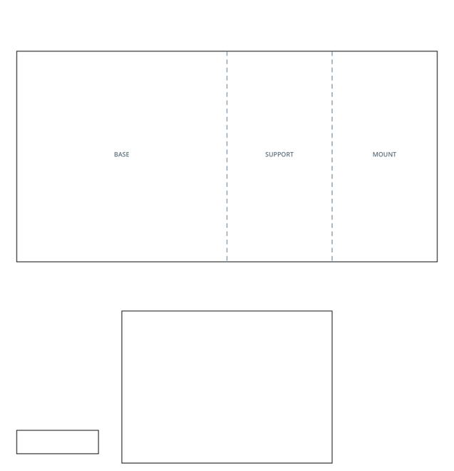 Preview of Easel greeting card base