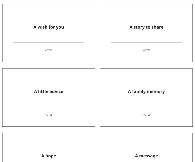 Preview of New-baby wishes cards