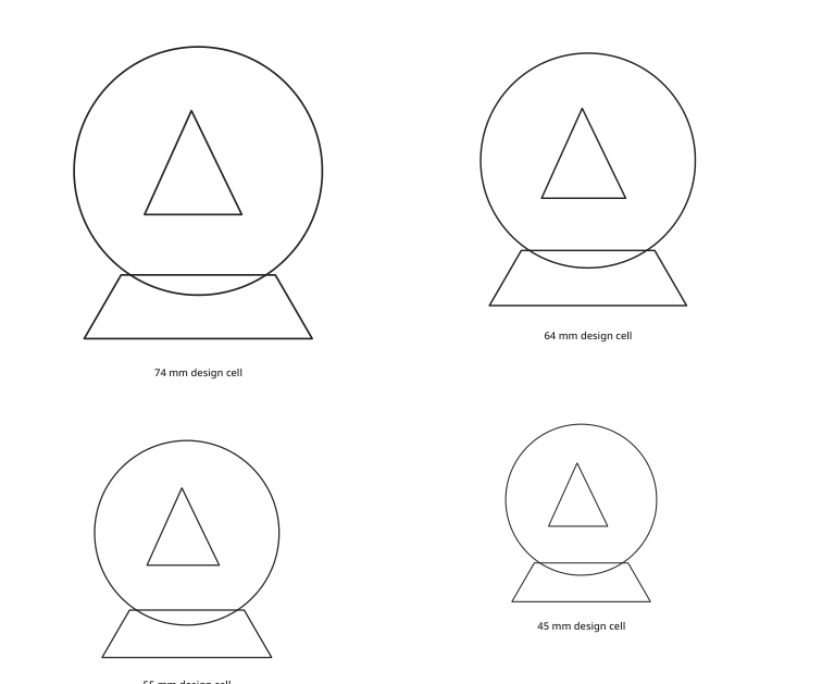Preview of Snow globe outline collection